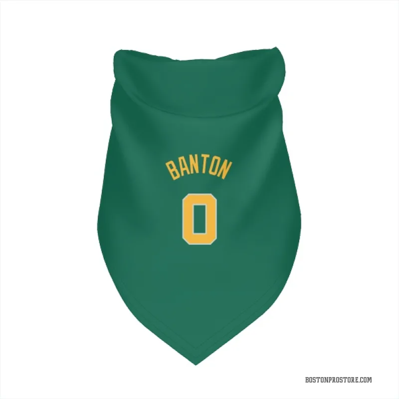 Dalano Banton Green Boston Celtics Cat & Dog Pet Jersey - Celtics Store