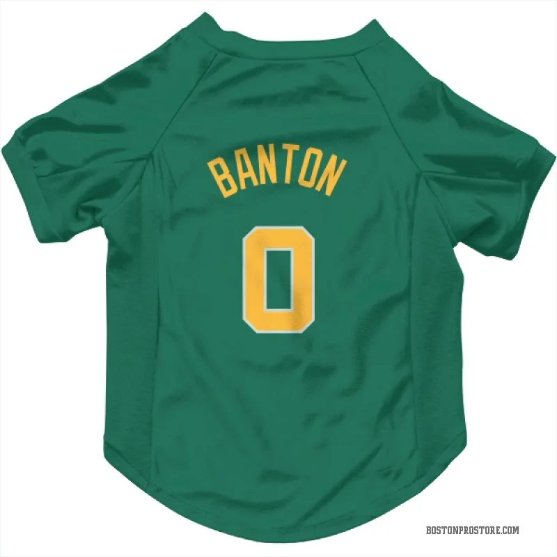 Dalano Banton Green Boston Celtics Cat & Dog Pet Jersey - Celtics Store