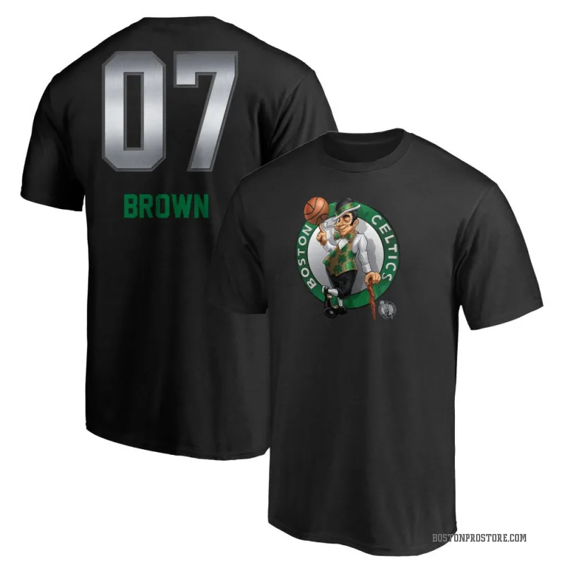 Jaylen Brown Men's Black Boston Celtics Midnight Mascot T-Shirt - Celtics  Store