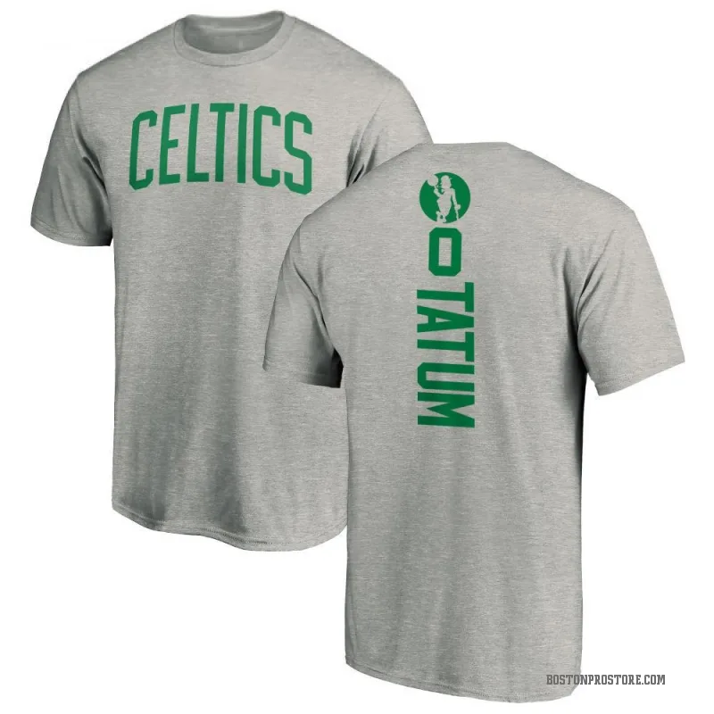 Men's Boston Celtics Jayson Tatum Nike White Name & Number T-Shirt