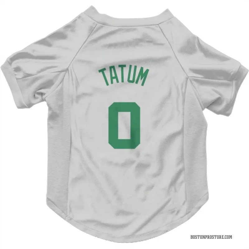 Jayson Tatum Black Boston Celtics Cat & Dog Pet Jersey - Celtics Store