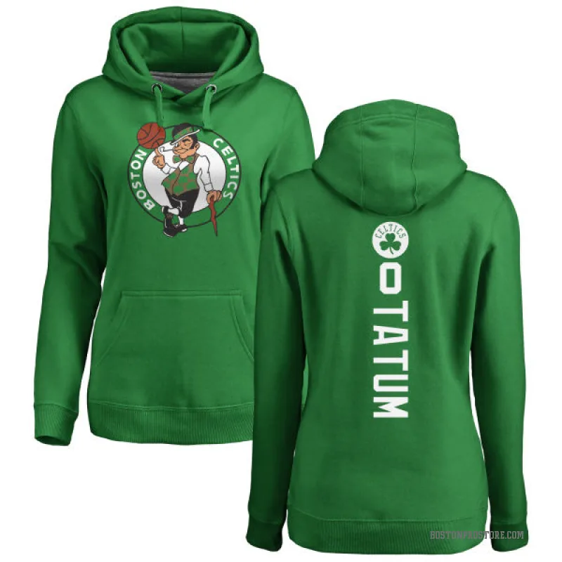Jayson Tatum Men's Green Boston Celtics Branded Kelly Backer