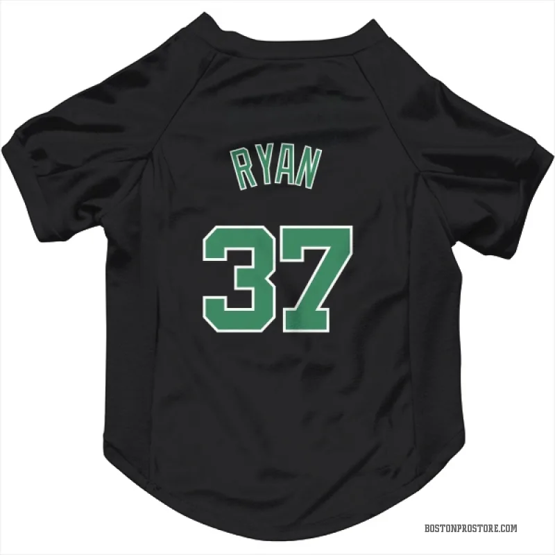 Matt Ryan Black Boston Celtics Cat & Dog Pet Jersey - Celtics Store