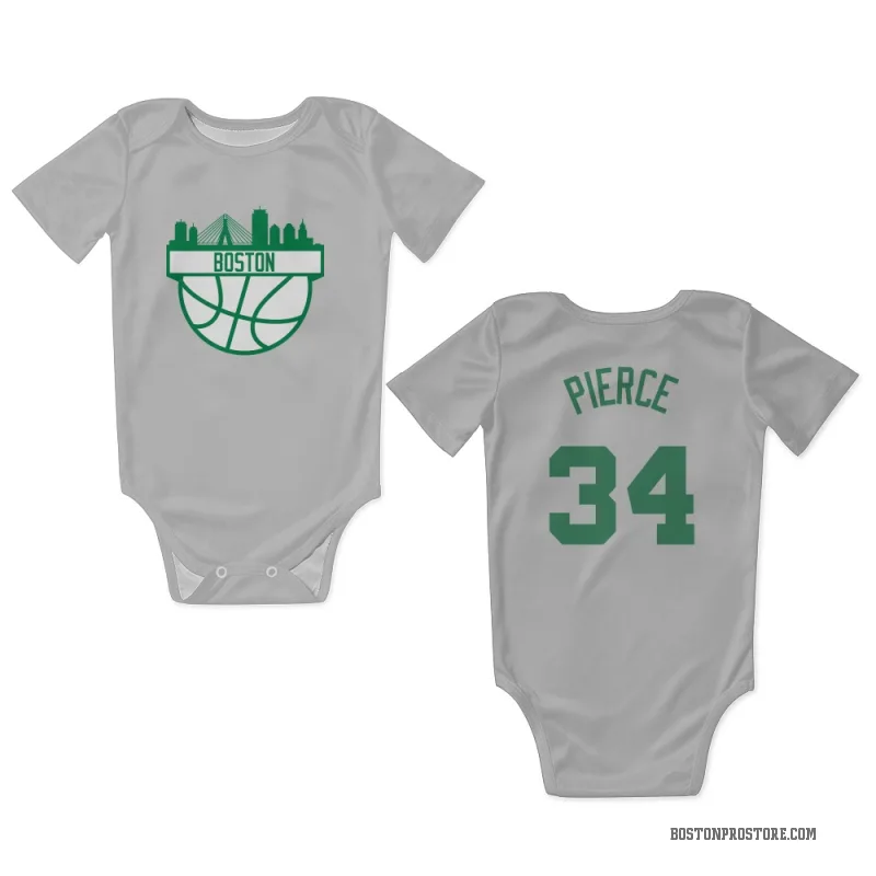 Kristaps Porzingis Yellow Boston Celtics Green Newborn & Infant Bodysuit -  Celtics Store