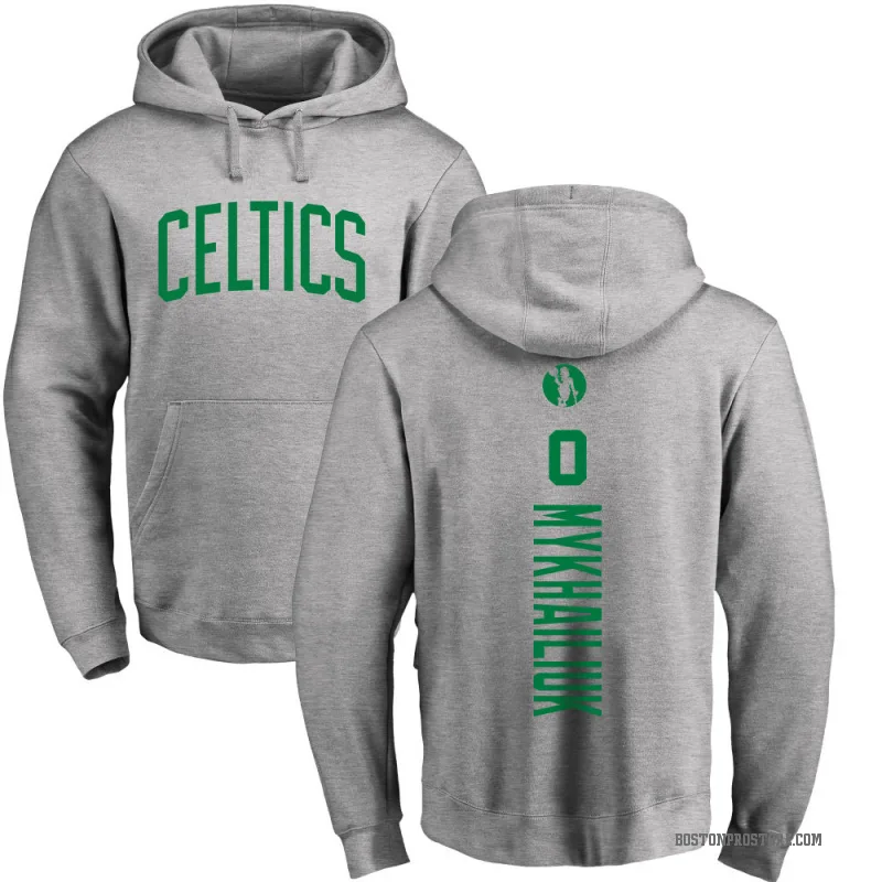 Svi Mykhailiuk Men's Boston Celtics Branded Ash Backer Pullover