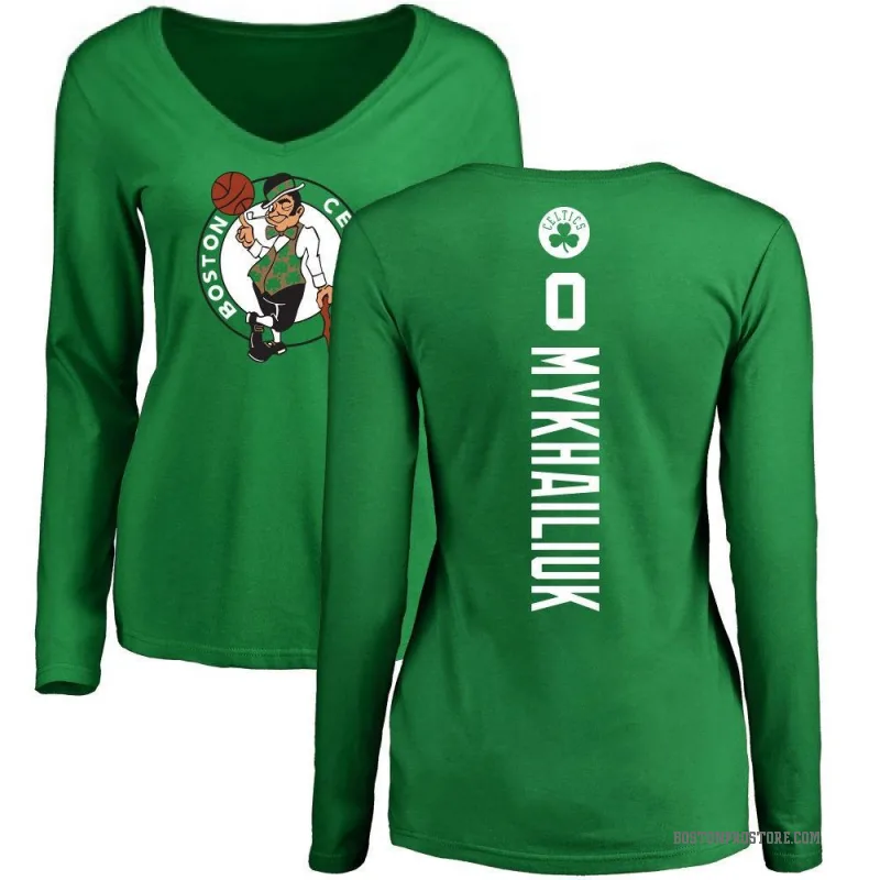 Bill Russell Men's Black Boston Celtics Midnight Mascot T-Shirt
